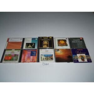 Verdi 10 CD Lot Piano Orchestra Symphony Concerto Collection -0618CD810